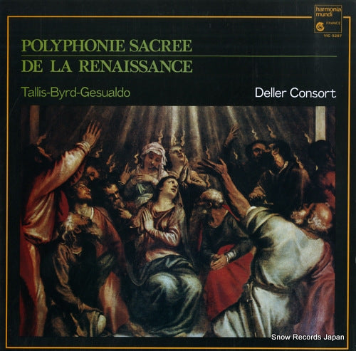 DELLER CONSORT polyphonie sacree de la renaissance VIC-5287
