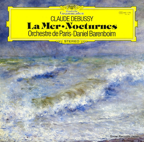 BARENBOIM, DANIEL debussy; la mer / nocturnes MG1170