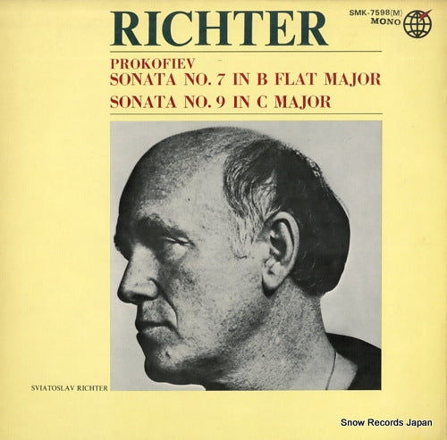 RICHTER, SVIATOSLAV prokofiev; sonata no.7 in b flat major SMK-7598M