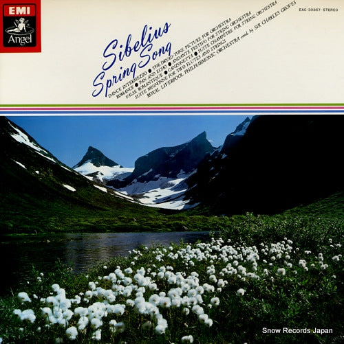 GROVES, CHARLES sibelius; spring song EAC-30357