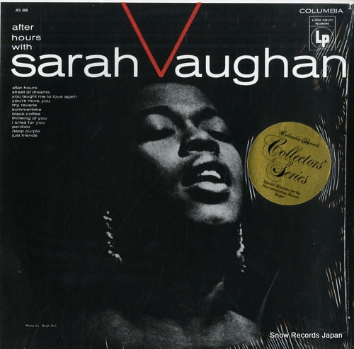 VAUGHAN, SARAH after hours with sarah vaughan JCL660