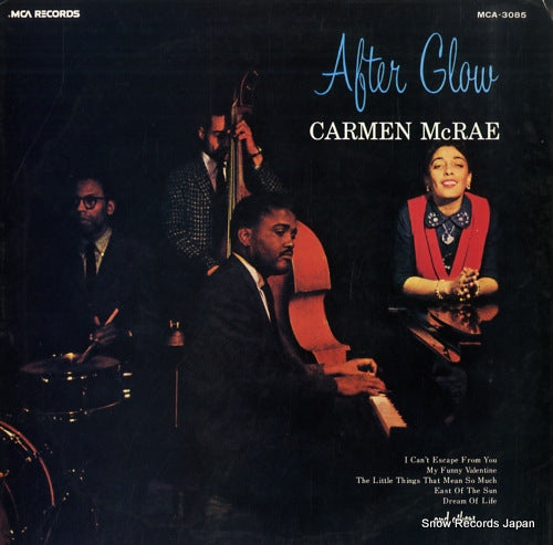 MCRAE, CARMEN after glow MCA-3085