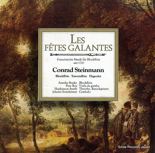STEINMANN, CONRAD les fetes galantes 24ML0024