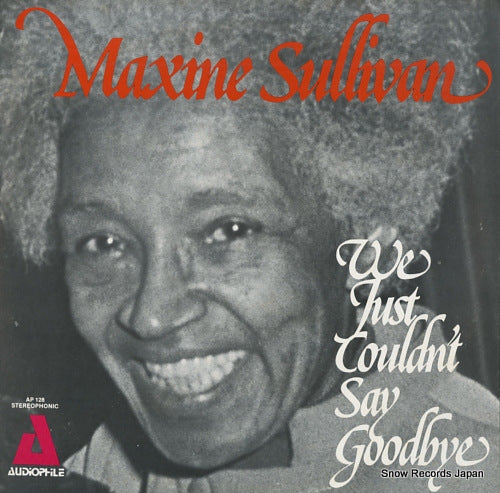 SULLIVAN, MAXINE we just couldn't say goodbye AP128
