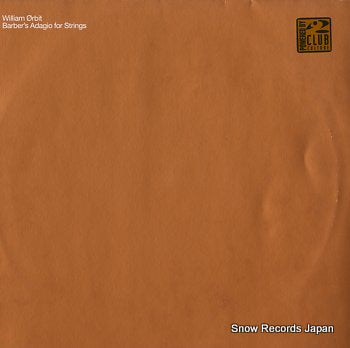 ORBIT, WILLIAM barber's adagio for strings 857381498-0
