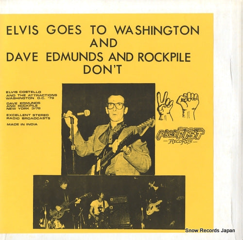 COSTELLO, ELVIS / DAVE EDMUNDS elvis goes to washington PCFST7978