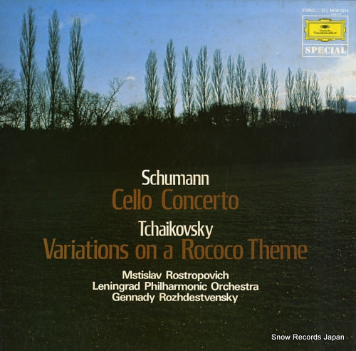 ROZHDESTVENSKY, GENNADY schumann; cello concerto MGW5214