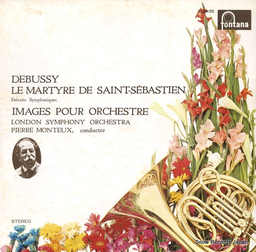 MONTEUX, PIERRE debussy; le martyre de saint-sebastien FCM-35