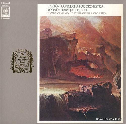 ORMANDY, EUGENE bartok; concerto for orchestra SOCF22015