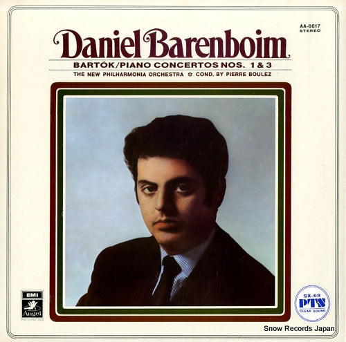 BARENBOIM, DANIEL bartok; piano concertos nos.1 & 3 AA-8617