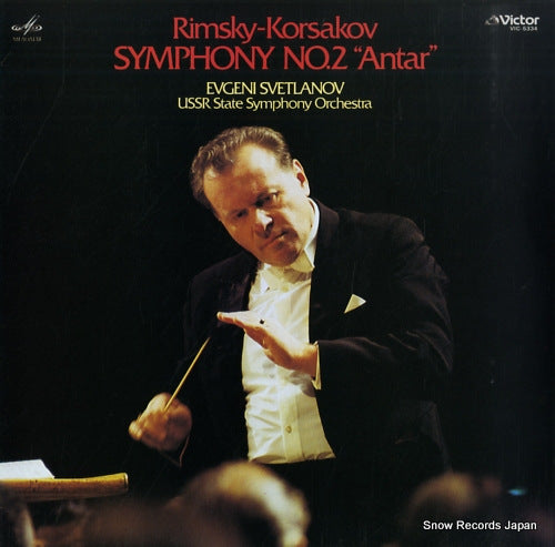 SVETLANOV, EVGENI rimsky-korsakov; symphony no.2 "antar" VIC-5334