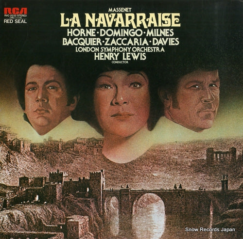 LEWIS, HENRY massenet; la navarraise RVC-2032