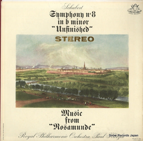 KLETZKI, PAUL schubert; symphony no.8 "unfinished" S35779