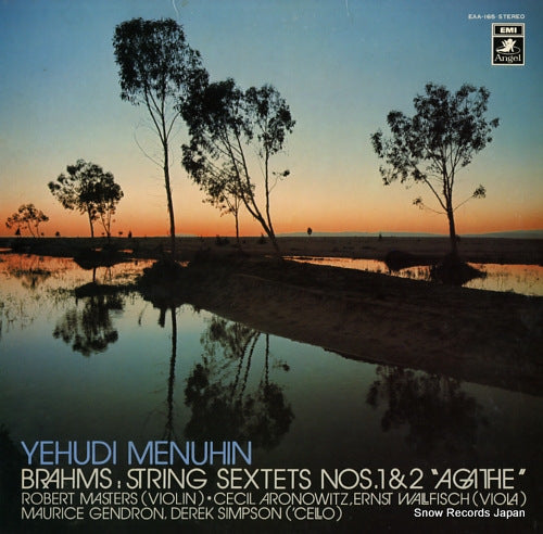 MENUHIN, YEHUDI brahms; string sextets nos.1 & 2 "agatha" EAA-165