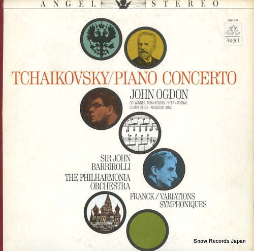OGDON, JOHN tchaikovsky; piano concerto 36142