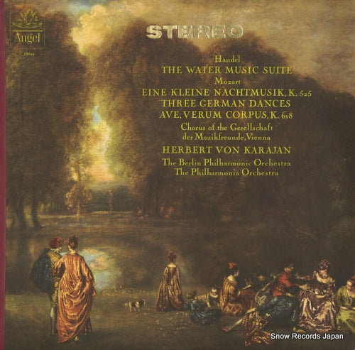 KARAJAN, HERBERT VON handel; the water music suite 35948