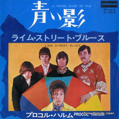 PROCOL HARUM a whiter shade of pale D-1012