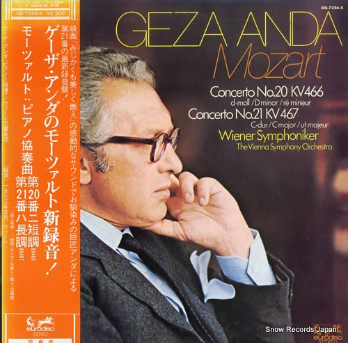 ANDA, GEZA mozart; concerto no.20 & no.21 OQ-7326-K