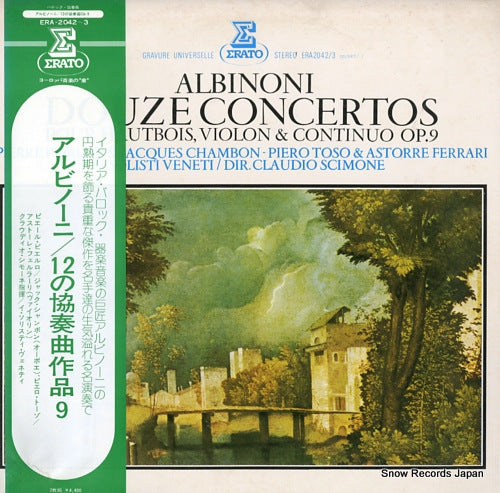 SCIMONE, CLAUDIO albinoni; douze concertos op.9 ERA-2042-3