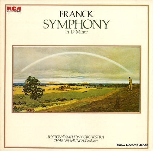 MUNCH, CHARLES franck; symphony in d minor RGC-1042