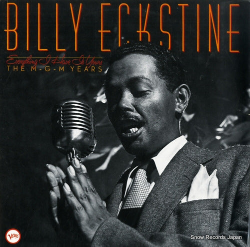 ECKSTINE, BILLY everything i have is yours: the mgm years 819442-4