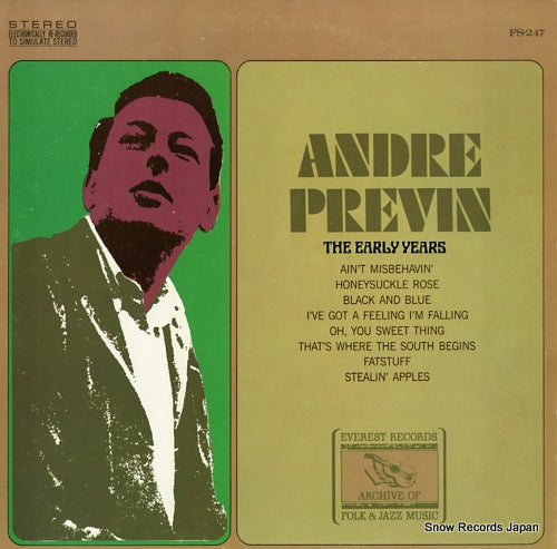 PREVIN, ANDRE the early years FS-247