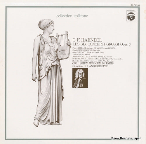 DOUATTE, ROLAND haendel; les six concerti grossi opus 3 OW-7525-MU