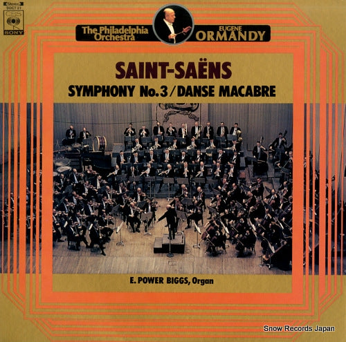 ORMANDY, EUGENE saint-saens; symphony no.3 & danse macabre SOCT21