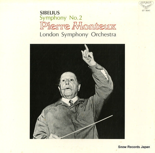 MONTEUX, PIERRE sibelius; symphony no.2 GT-9047