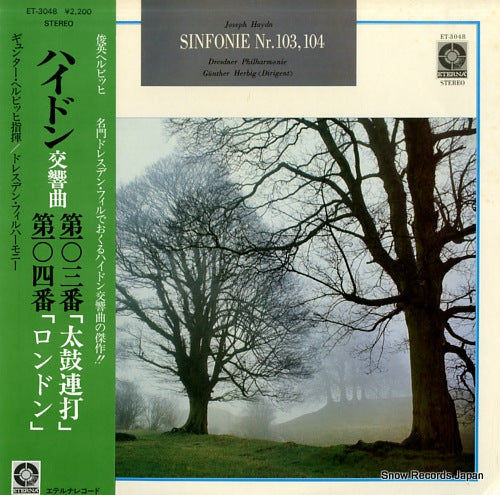 HERBIG, GUNTHER haydn; sinfonie nr. 103, 104 ET-3048