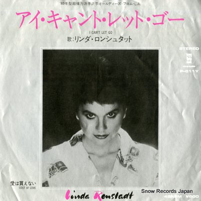 RONSTADT, LINDA i can't let go P-611Y
