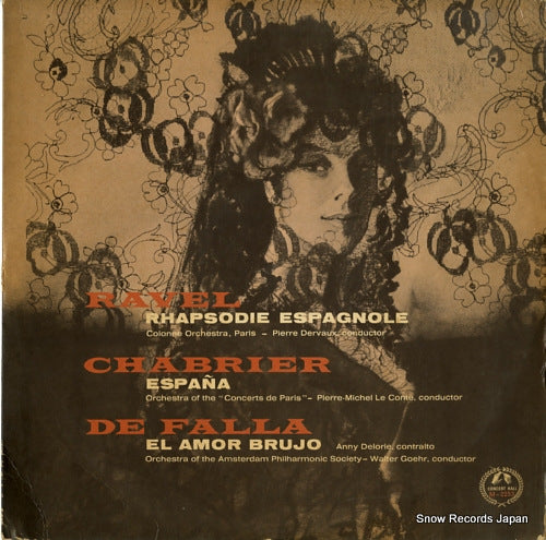 DERVAUX, PIERRE ravel; rhapsodie espagnole M-2253