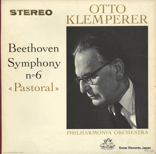 KLEMPERER, OTTO beethoven; symphony no.6 in f major "pastoral" S35711