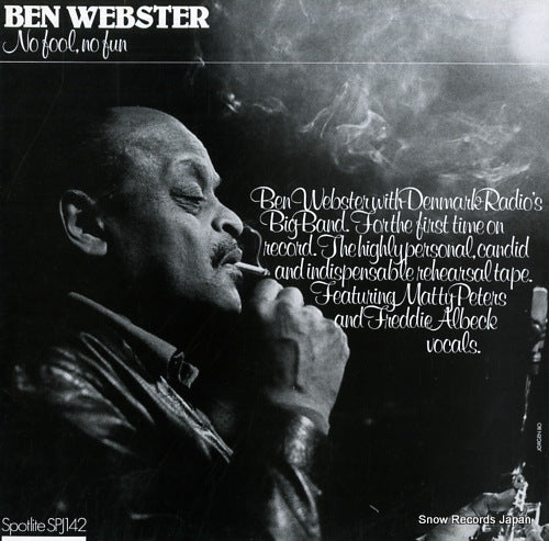 WEBSTER, BEN no fool no fun SPJ142