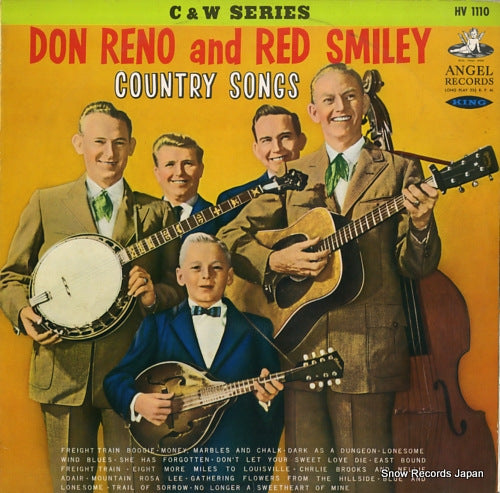 RENO, DON, AND RED SMILEY country songs HV1110
