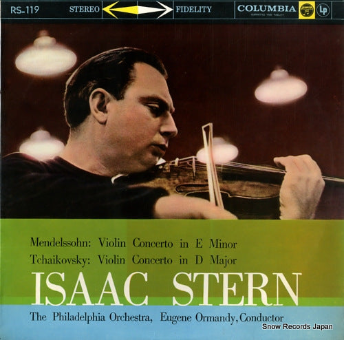 STERN, ISAAC mendelssohn; violin concerto in e minor RS-119