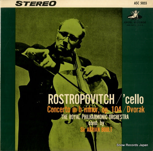 ROSTROPOVICH, MSTISLAV dvorak; concerto in b minor, op.104 ASC5055