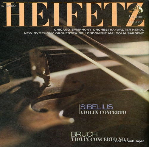 HEIFETZ, JASCHA sibelius; violin concerto in d minor, op.47 SRA-2122