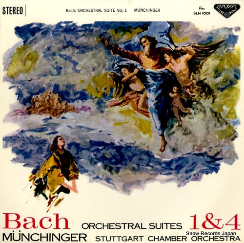 MUNCHINGER, KARL bach; orchestral suites no.1 & 4 SLH1001