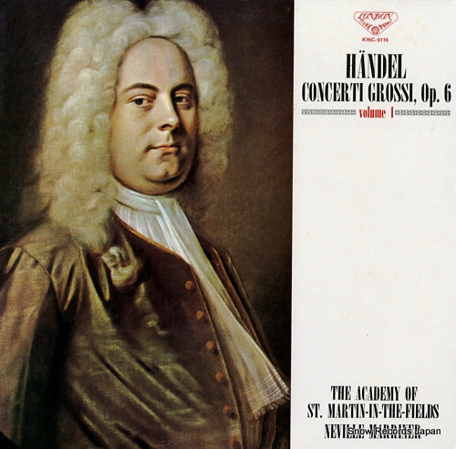 MARRINER, NEVILLE handel; concerti grossi, op.6, volume 1 K16C-9119