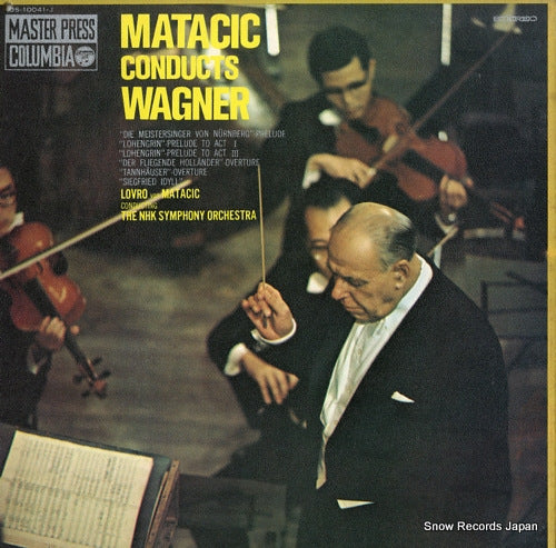 MATACIC, LOVRO VON matacic conducts wagner OS-10041-J