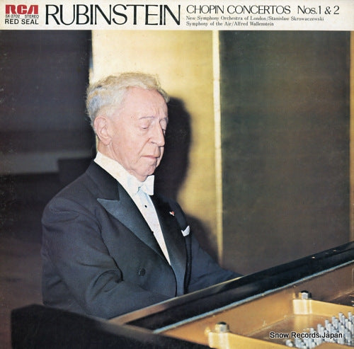 RUBINSTEIN, ARTUR chopin concertos nos.1 &2 SX-2702