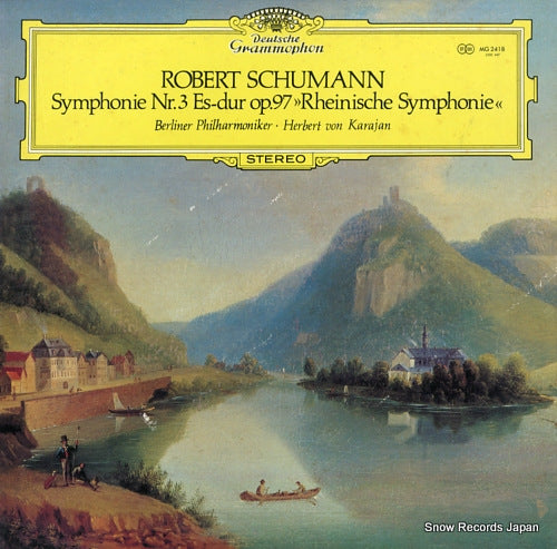 KARAJAN, HERBERT VON schumann; symphonie nr.3 "rheinische symphonie" MG2418