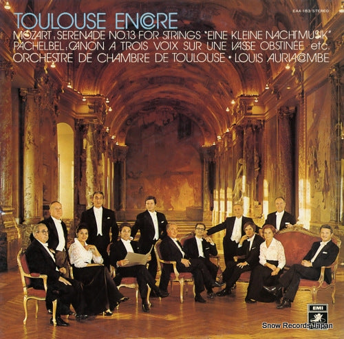 AURIACOMBE, LOUIS toulouse encore / mozart; "eine kleine nachtmusik" EAA-183