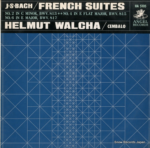 WALCHA, HELMUT bach; french suites HA5105