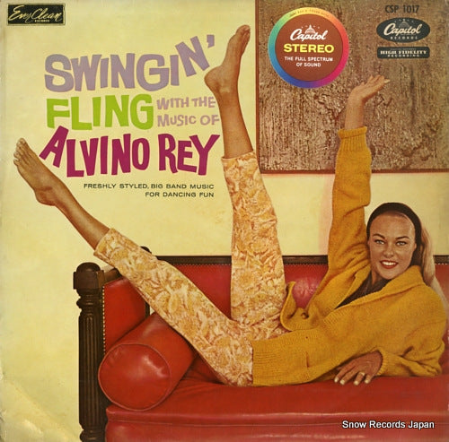 REY, ALVINO a swingin' fling CSP1017