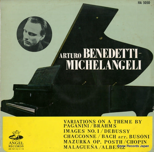 MICHELANGELI, ARTURO BENEDETTI arturo benedetti- michelangeli HA5050