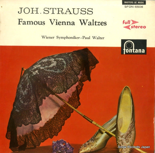 WALTER, PAUL strauss; famous vienna waltzes SFON-6506