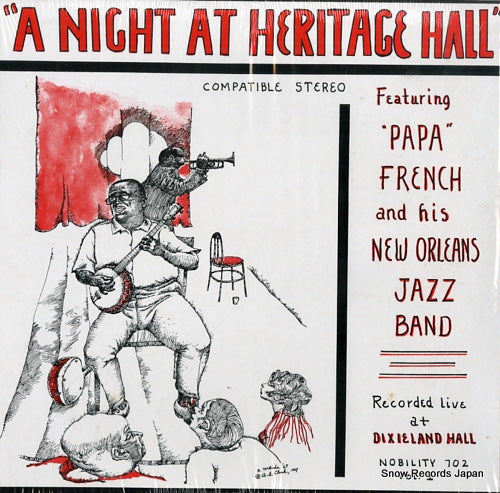 FRENCH, ALBERT "PAPA" a night at heritage hall LP702