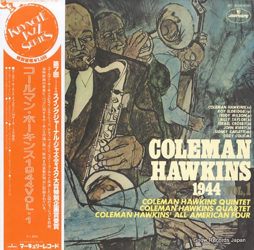 HAWKINS, COLEMAN coleman hawkins 1944 vol,1 BT-5254M